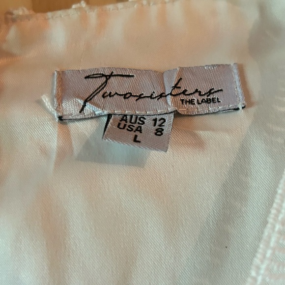 White Lace Boho Dress - Picture 3 of 5